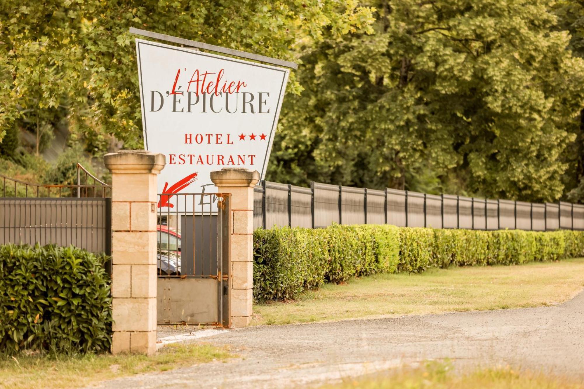 Boutique-Hotel Restaurant L'Atelier D'Epicure Logis Castels Екстериор снимка